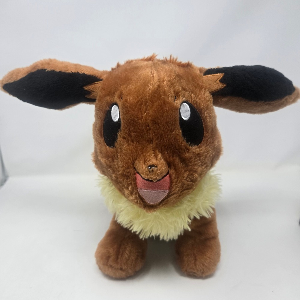 Build A Bear Pokemon Eevee Plush Stuffed Animal Brown 024099‎ 07/21